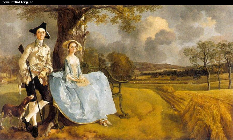 GAINSBOROUGH, Thomas Mr and Mrs Andrews dg